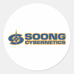 Soong Cybernetics - Noonien Soong Ronde Sticker