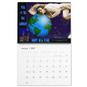 Soort Art Deco - 12 maanden - Gepersonaliseerd Kalender (Jan 2027)