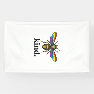 Soort Bij Vintage Regenboog Vleugel Overhemd Ontwe Spandoek