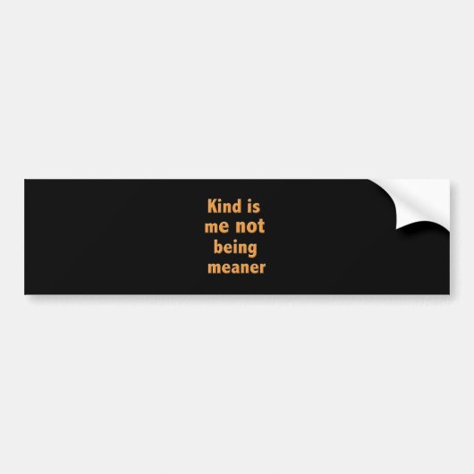 Soort Bumpersticker (Voorkant)
