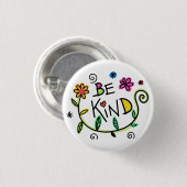 Soort citoenkuiktypografie ronde button 3,2 cm (Voorkant /achterkant)