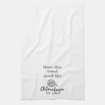 Soort deze handdoek bij Chloroform?