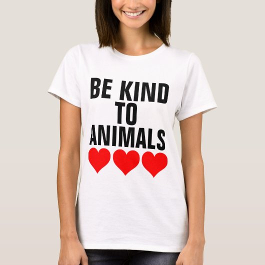 SOORT DIEREN T-shirts (Voorkant)
