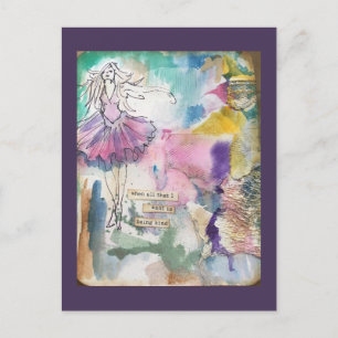 Soort door ontwerp briefkaart