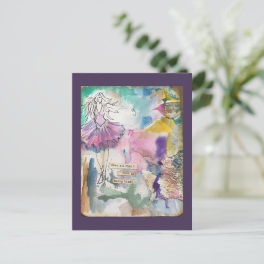 Soort door ontwerp briefkaart (Staand voorkant)