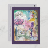 Soort door ontwerp briefkaart (Voorkant / Achterkant)