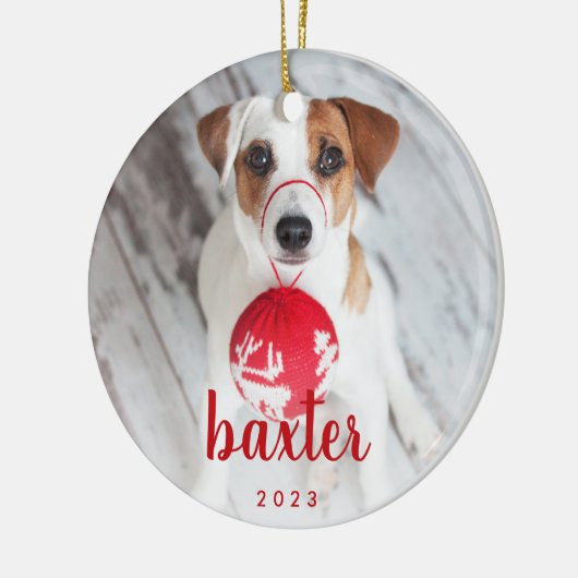 Soort feestdag | Foto Pet Keramisch Ornament (Links)