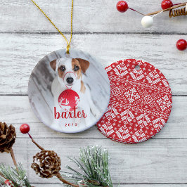 Soort feestdag | Foto Pet Keramisch Ornament