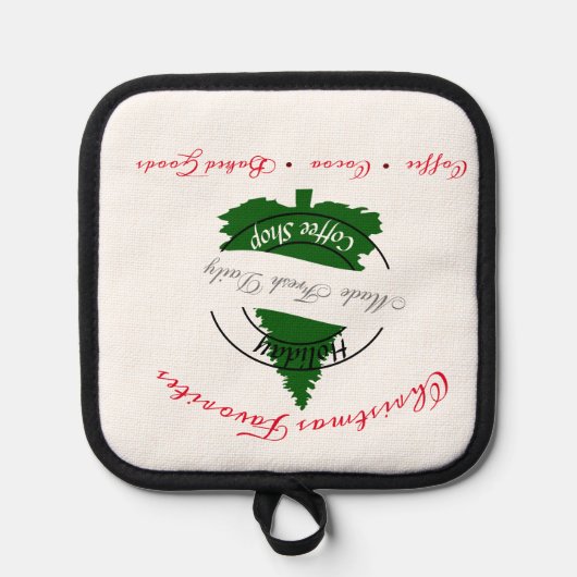 Soort feestdag pannenlap (Voorkant)