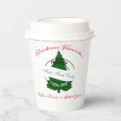 Soort feestdag papieren bekers (Voorkant)