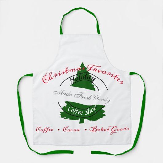 Soort feestdag schort (Voorkant)