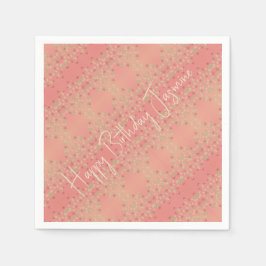 Soort flessenpatroon servet