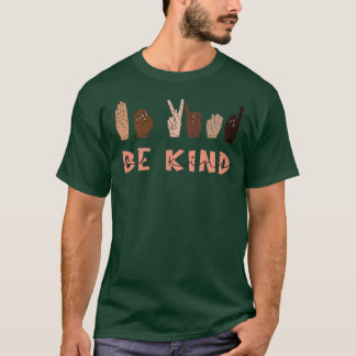 Soort gebarentaal t-shirt