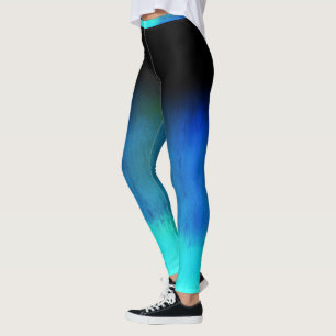soort gekkenblauw leggings