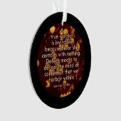 Soort geschil - Aikido Peace Quote Ornament (voorkant)