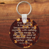 Soort geschil - Aikido Peace Quote Sleutelhanger (Voorkant)