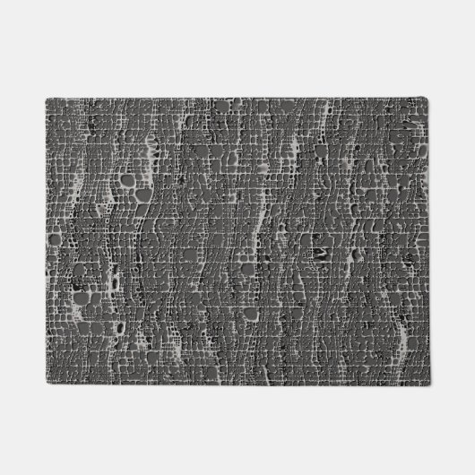 Soort grijs beton deurmat (Voorkant)