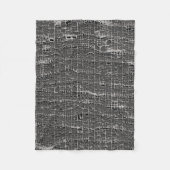 Soort grijs beton fleece deken (Voorkant)