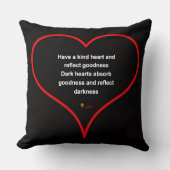 Soort hartkussen kussen (Voorkant)