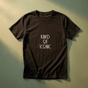 Soort Iconisch Grappig Trendy Minimalistisch State T-shirt