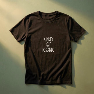 Soort Iconisch Grappig Trendy Minimalistisch State T-shirt