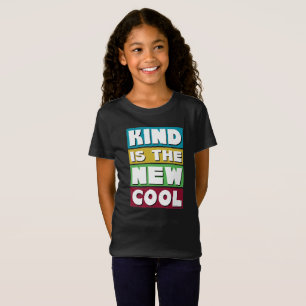 Soort is de New Cool - een Kind Retro Kindness T-shirt