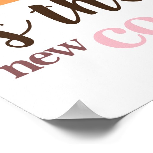 Soort is de New Cool Poster (Hoek)