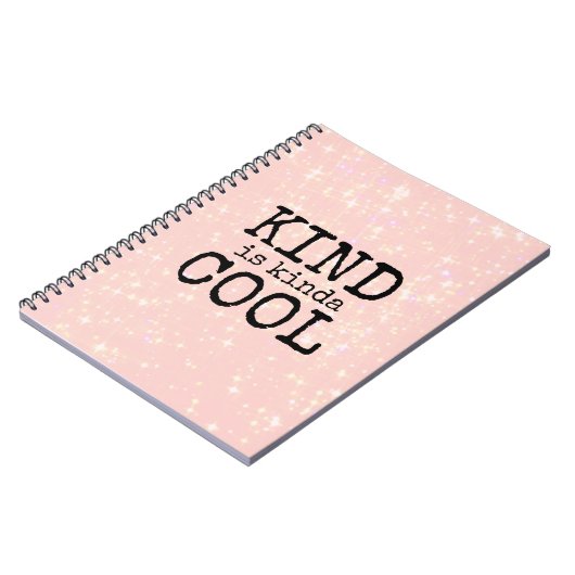 Soort: Kinda Cool Kindness Be Sind Thema Notitieboek (Linkerzijde)