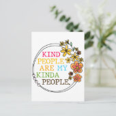 Soort mensen zijn mijn Kinda-mensen Briefkaart (Staand voorkant)