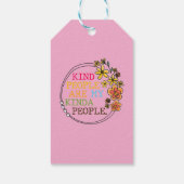 Soort mensen zijn mijn Kinda-mensen Cadeaulabel (Achterkant)