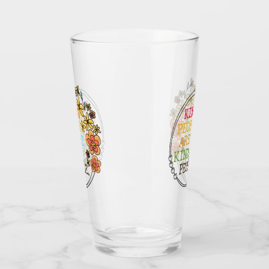 Soort mensen zijn mijn Kinda-mensen Glas (Links)