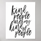 Soort mensen zijn mijn soort mensen poster (Voorkant)