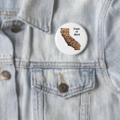 Soort Mind: Californië Ronde Button 5,7 Cm (In situ)