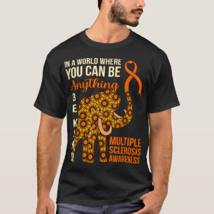 Soort Multiple Sclerosis Awareness Ondersteuning G T-shirt