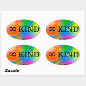 ∞ SOORT Ovale sticker (Vel)