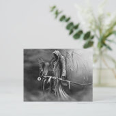 Soort overlijden briefkaart (Staand voorkant)