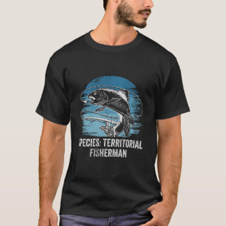 Soort Territoriale Visser Introvert Vissen Antisoc T-shirt