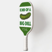 Soort van een Big Dill (Deal) Pickle gepersonalise Pickleball Paddle (Links)