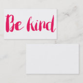 Soort visitekaartje contactkaartje (Voorkant / Achterkant)