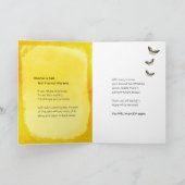 Soortaanmoediging met Butterflies en Script Kaart (Binnen)