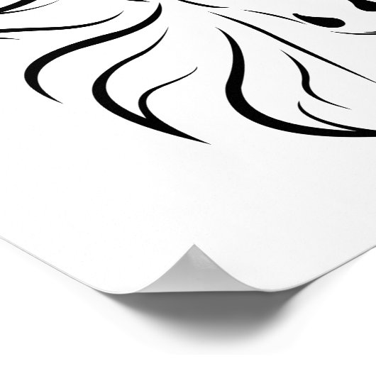 Soortcontour Poster (Hoek)