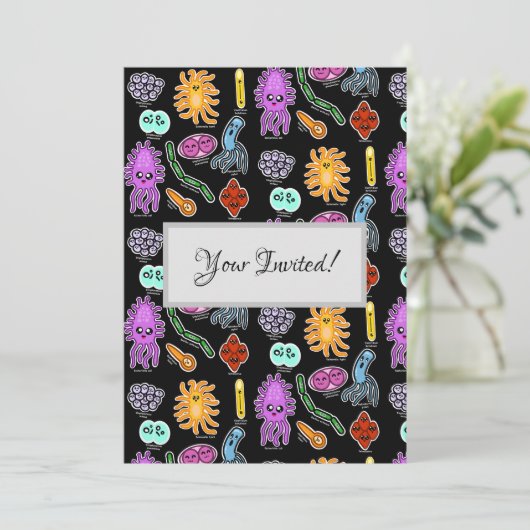 Soorten Bacteriën Kaart (Staand voorkant)