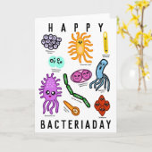 Soorten bacteriën kaart (Gele Bloem)