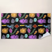 Soorten Bacteriën Strandlaken (Voorkant)