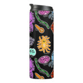 Soorten bacteriën thermosbeker (Geroteerd rechts)