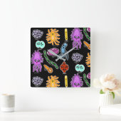 Soorten bacteriën vierkante klok (Huis)