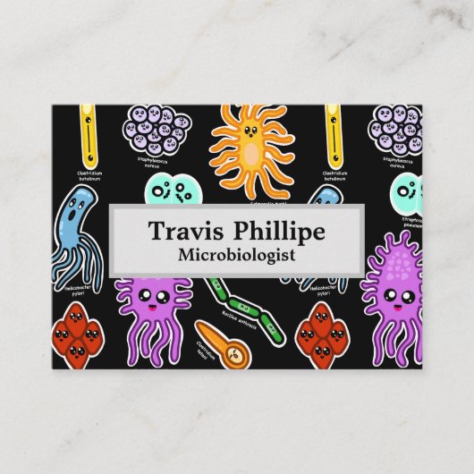 Soorten Bacteriën Visitekaartje (Voorkant)