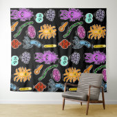 Soorten Bacteriën Wandkleed (In Situ (horizontaal))