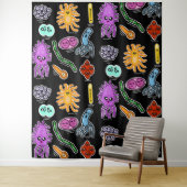 Soorten Bacteriën Wandkleed (In situ)