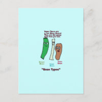 soorten bonen Briefkaart